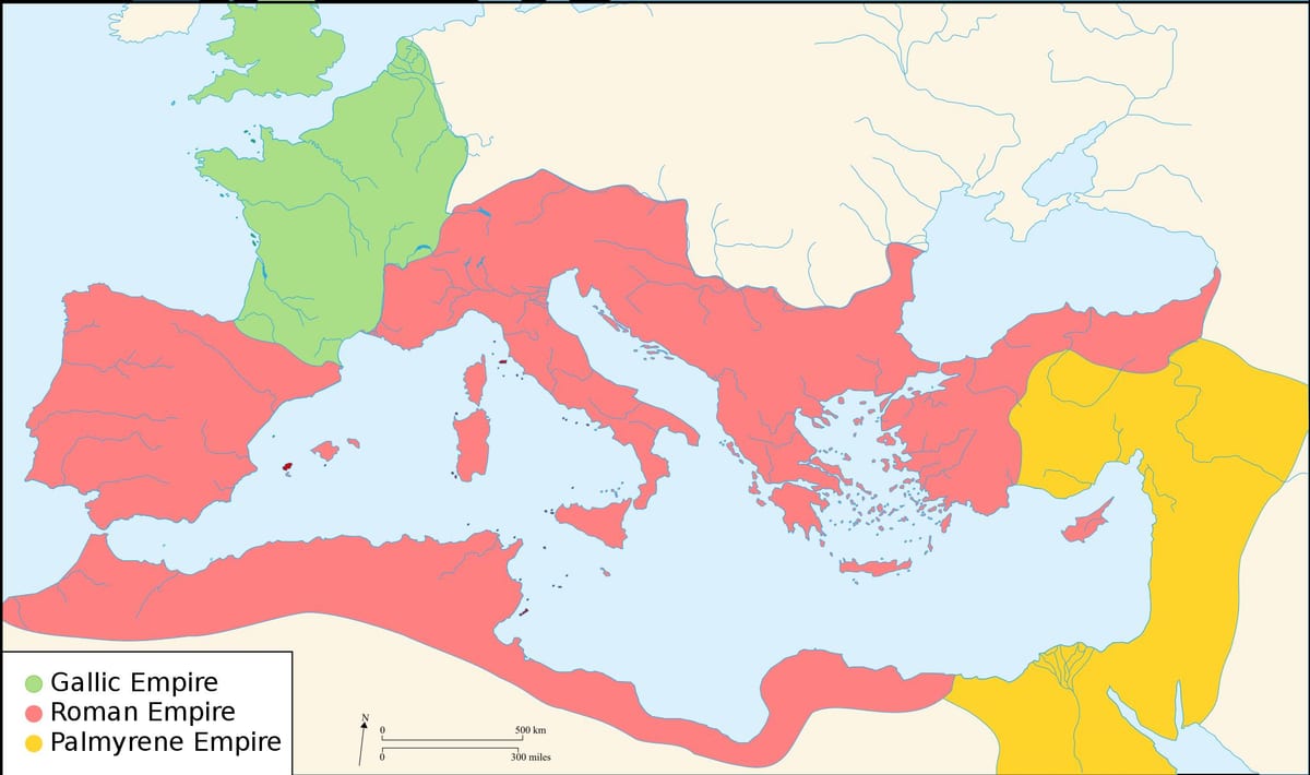 het oude Griekenland en rome kaart